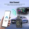 2 in 1 Wireless CarPlay Adapter&Android Mini Auto Wireless Adapter 5Ghz WiFi Type-C/USB Plug & Play Carplay Wireless Adapter
