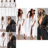 Chic Women's Lace Crochet Beach Kaftan Dress For Effortless Summer Style
