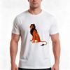 Scar Tshirt Summer Casual Cotton Tee Oversized Streetwear Tops Vintage Graphic Print Loose Fit Short Sleeve 100 Cotton