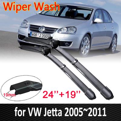 Щетки стеклоочистителя для VW Jetta A5 5 MK5 2005~2011 2 шт. 2006 2007 2008 2009 2010 Автомобильные щетки стеклоочистителя лобового стекла
