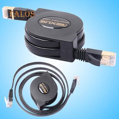 6.6/4.9/3.3 Фута Кабель-патч Cat 7 Cat 6 Сетевой Ethernet с витой парой Выдвижные Компьютерные Гаджеты