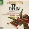 Виниловая пластинка МАРК-АНТУАН ШАРПАНТЬЕ - Te Deum / Laudate Dominum / Magnifi NUM75100 Erato 1984 Франция Классика Б/у