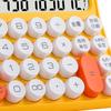 12 Digit Calculator Large LCD Display Big Button Standard Mechanical Switch Calculator for Office Sc