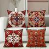 Декоративные подушки с восточным узором для дома. Наволочка из полиэстера, декоративная подушка-чехол для дивана. Подушка для изголовья кровати