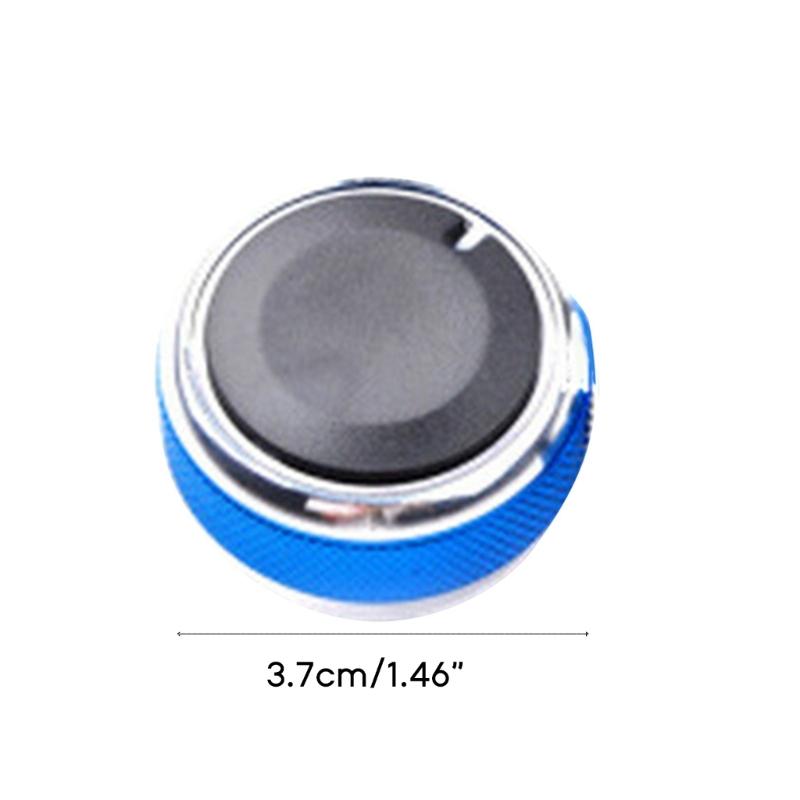 3pcs/set Aluminum Air Conditioning Knob AC Switch Knob Heater Climate Control Buttons Fit for  Car Accessories