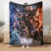 Apex Legends Print Flannel Blanket High Quality Warm Comfortable Cover for All Seasons Perfect for Gifts Home Decor