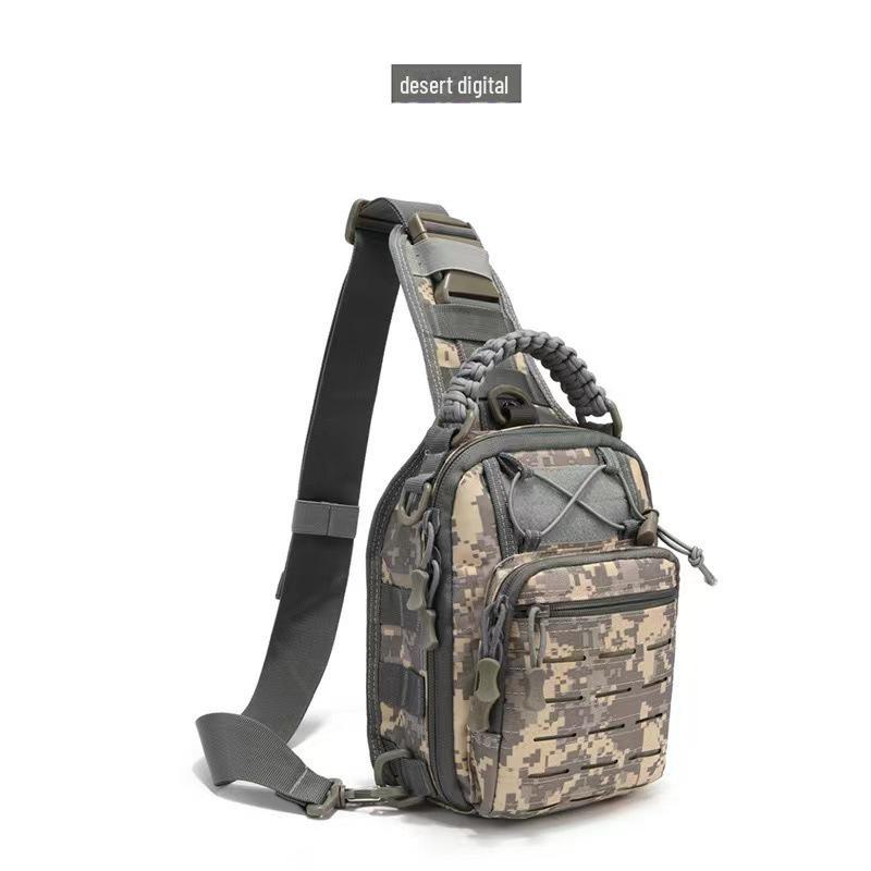 Спортивная тактическая сумка через плечо с камуфляжным принтом