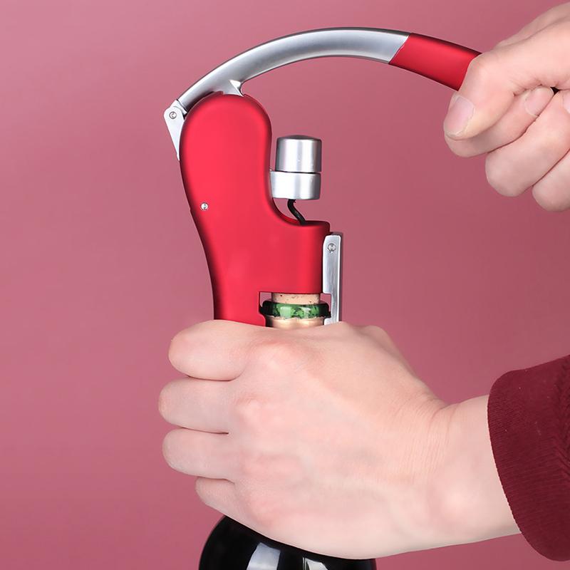 Red Wine Bottle Opener Household Red Wine Driver Creative Multi Functional for Wine Opening and Pressing Bar Party Accessories 6