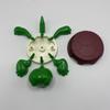 Funny Turtle Coaster with Expressive Face Fully Colored Gag Gift for Turtle Unique Glass Holder for Home