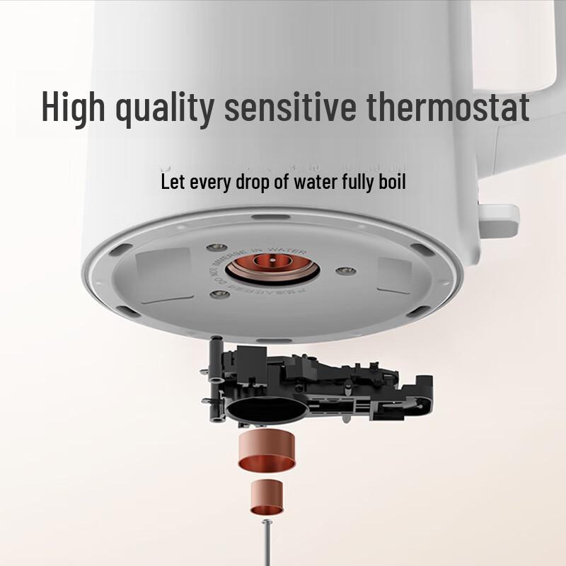 Электрический чайник Xiaomi N1 - нержавеющая сталь 304, двойной слой, изоляция против сухого горения