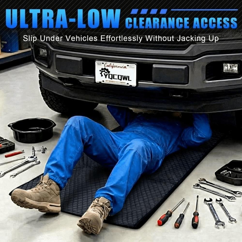 Low Clearance Car Repair Lying Mat Portable Creeper Mat Quick Under-Vehicle Maintenance