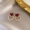 Exquisite White Flower Stud Earrings for Women Fashion Charming Sweet Camellia Petals Irregular Earrings Party Jewelry Gifts