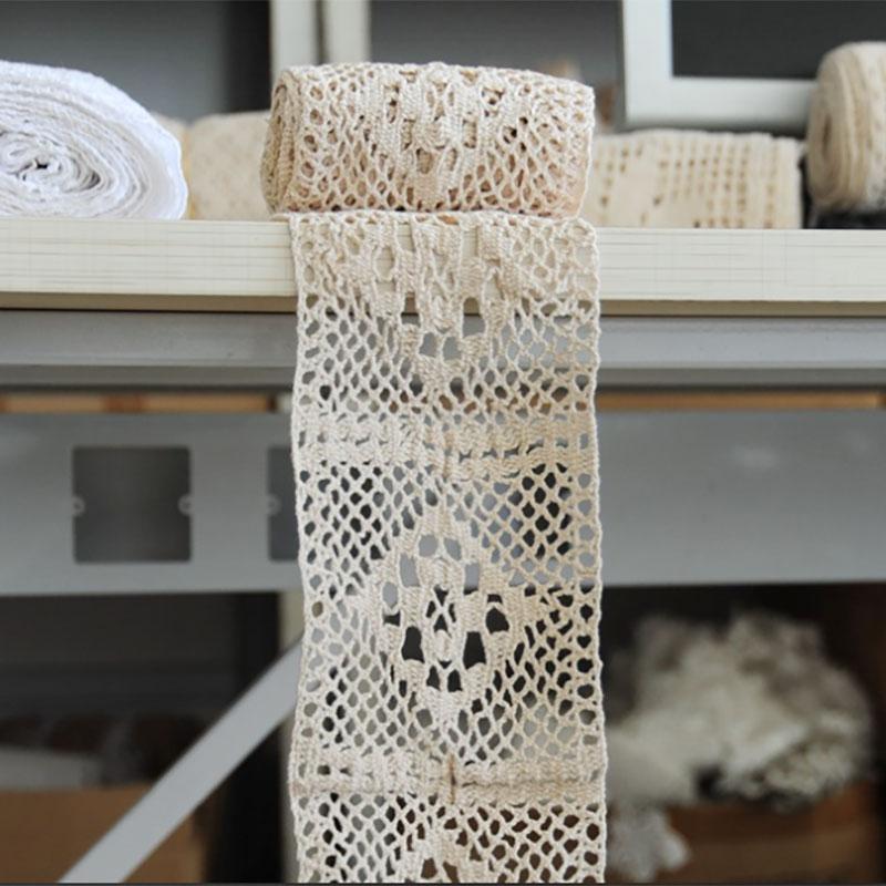 Сделай сам высококачественный сращивающийся хлопок крючком кружевной тканый пояс швейная ткань ручная работа кружевная ткань стол занавески аксессуары