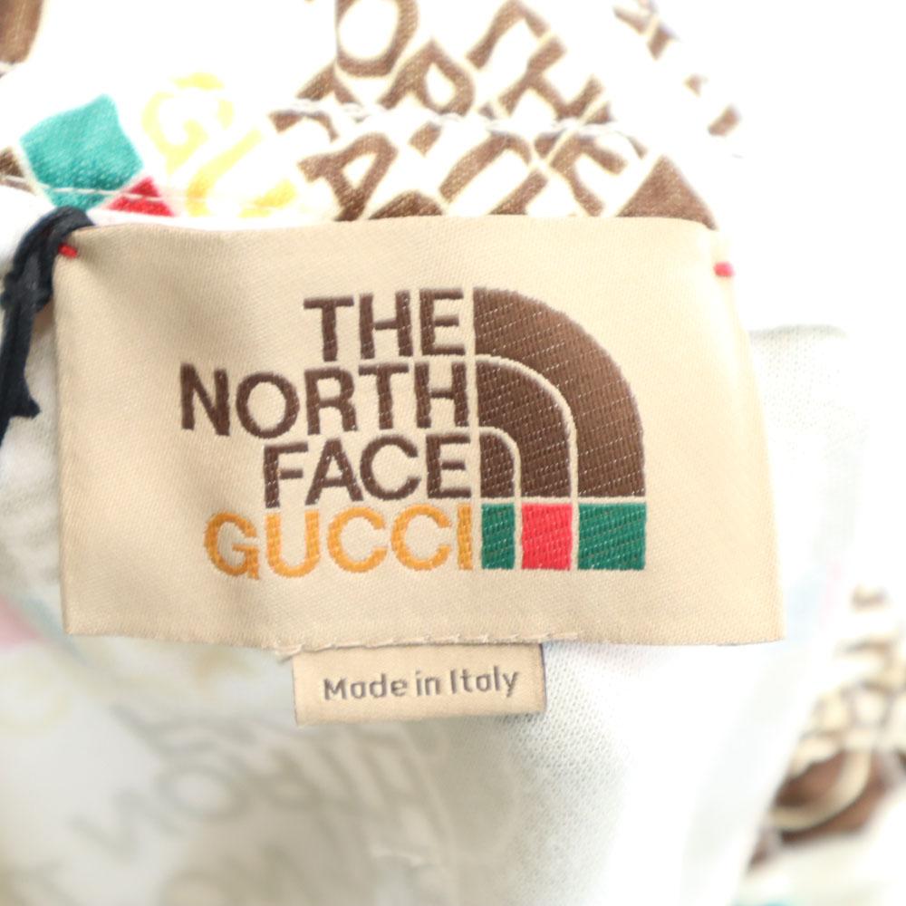 Неиспользованные GUCCI Сделано в Италии коллаборация North Face Полный логотип Джерси Брюки-джоггеры Мужские Б/У