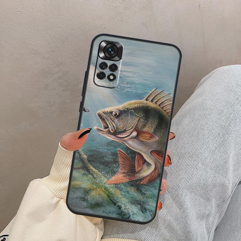 CARP FISHING FISH For Xiaomi Redmi Note 14 10 11 12 13 15 Pro Plus Case Cover For Redmi 15 15C 14C 10C 12C 13C
