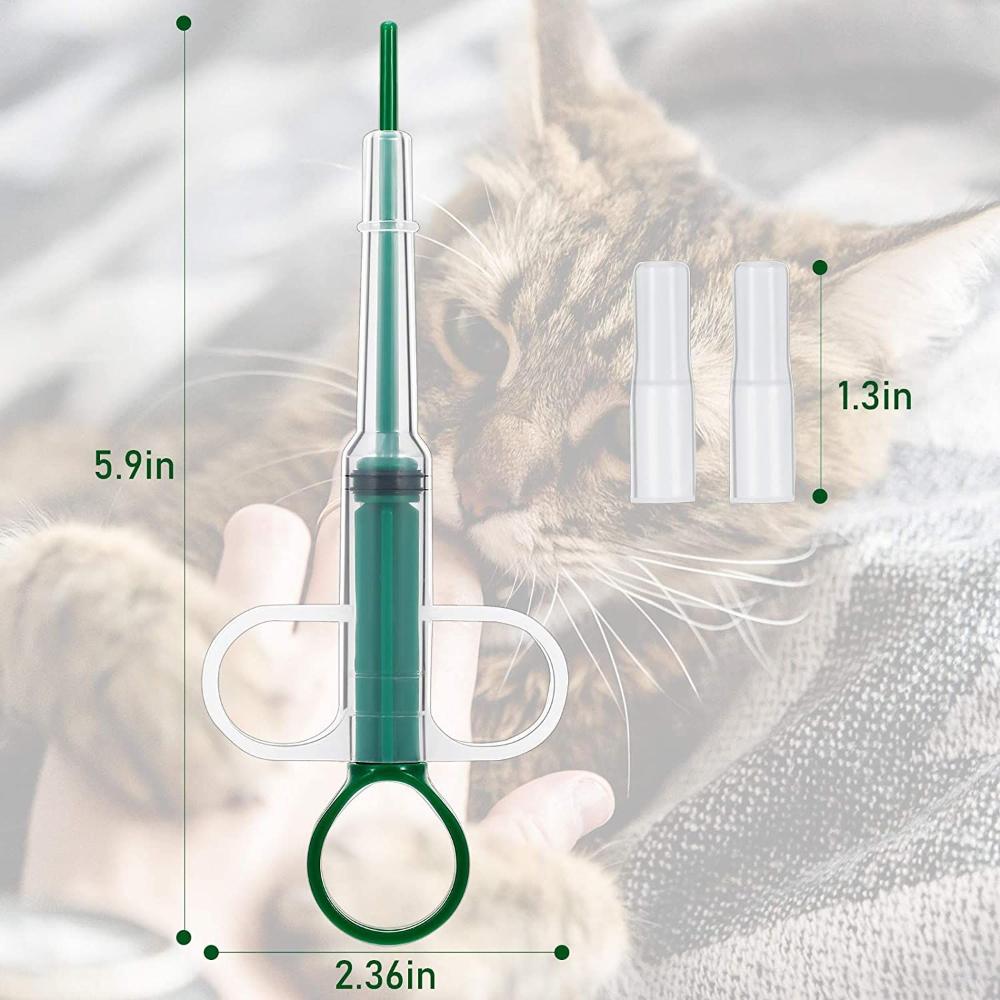 Medicine Feeder Tip Pet Pill Dispenser Cat Pill Shooter Dog Piller Pill Gun Tablet Syringe Pusher