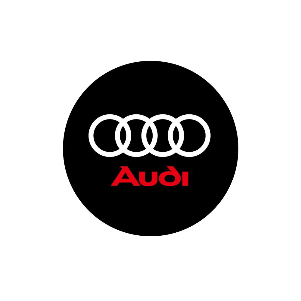 Car Logo Projector Lamp Auto Led Door Logo Welcome Light For Audi SLINE RS A4 B5 B6 B8 B9 A6 C8 A5 A8 Q3 Q5 Q7 S3 S6 S4 S5 S7 S8