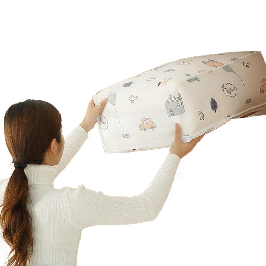 1PC Quilt Bag Household Printing Storage Bag Waterproof and Dustproof Clothing Storage Bag