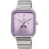 Casio Мужские Аналоговые Фаза Луны Металлический Ремешок Сиреневый Mtp M305d 6av