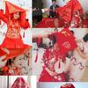 Embroidered Phoenix Tassel Bride Veil Lace Veils Chinese Wedding Headwear Bridal Headwear