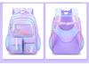 Sesame Gradient Cartoon Backpack for Girls, Grades 1-6