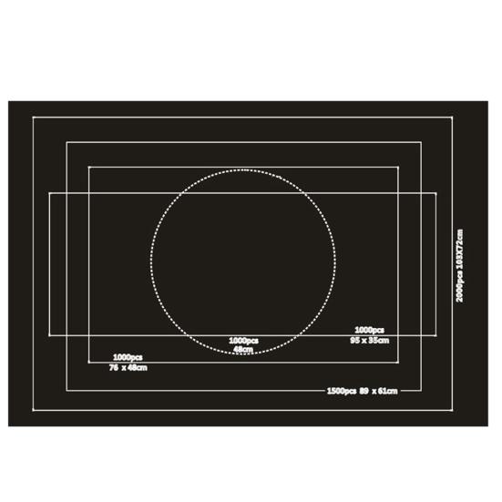 Felt Mat Roll Up Pad Storage Blanket Sheet for Jigsaw Puzzles Game Accessories