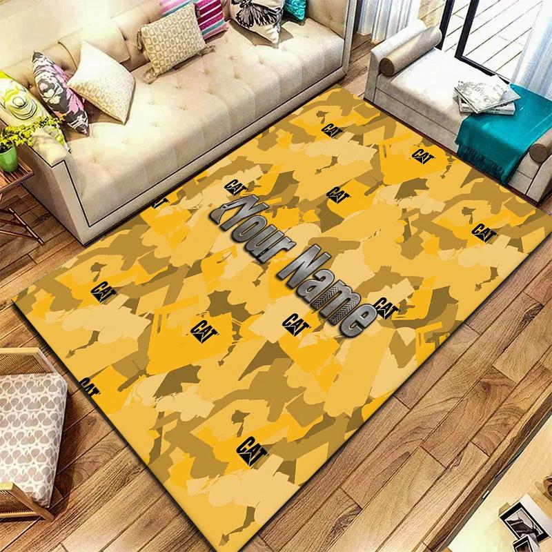 Bloody Fruits Adventure Custom Name Carpet Rug For Living Room Bedroom Home Sofa Decoration Kids Play Nonslip Floor Mat