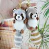 Милый енот плюшевая подвеска игрушка кукла брелок рюкзак брелки аксессуары подарок