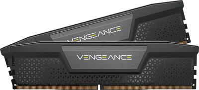 Оперативная память для настольного ПК CORSAIR VENGEANCE DDR5 Series Intel XMP Memory Kit 32 ГБ Черный x CMK32GX5M2B6000C30 DDR5-6000 МГц (ПК5-48000) [16 ГБ 2]
