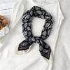 70 * 70cm New Silk Small Square Scarf For Women'S Neck Protection Professional Scarf Versatile Hair Tie Headscarf Scarf