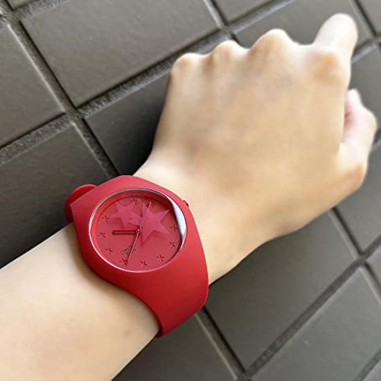 ice watch Ice Watch Парные часы Коробка для хранения Мужская и женская Модель сотрудничества с Converse Водонепроницаемые часы 017499017499 Наручные часы [Б/у]