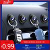 BABC1 For BMW Car Hook Organizer Storage for USB Cable Headphone Key Storage Self Adhesive Hook Clip for BMW E46 E39 E36 E34 E90 E92 X
