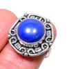 Lapis Lazuli Handmade 925 Sterling Silver Jewelry Ring Size 7 A2e37