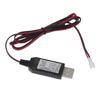 Зарядный кабель PH2.0 2-контактный для перезаряжаемой батареи 3,7 В, USB-шнур 1 м