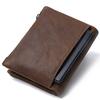 CONTACT'S Cow Leather Men's Wallet Ziper&Hasp Male Coin Purse Short Wallets Card Holders For Men