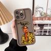 Чехол для телефона Hip Hop Tupac Shakur 2pac Для iPhone Apple 17 AIR 16 16E 11 12 13 14 15 XR Plus Pro Max Чехол DIY TPU Ударопрочный Чехол