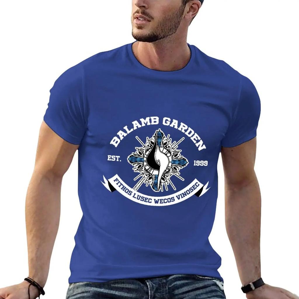 Balamb Garden T-shirt anime clothes blanks korean fashion plus sizes clothes