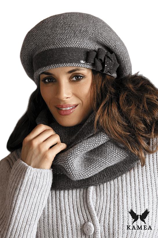 Amparo Women' Winter Beret Graphite Color