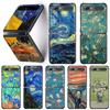 Чехол для телефона Zflip4 для Samsung Galaxy Z Flip3 5G, чехлы для Samsung Z Flip 3 zflip Coque Hard Shell Fundas Van Gogh Starry Sky Art