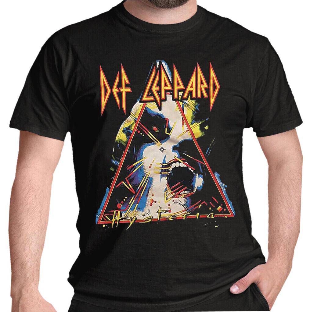 Официальная футболка Def Leppard Hysteria Обложка альбома Логотип Классический рок Новая S - XXL