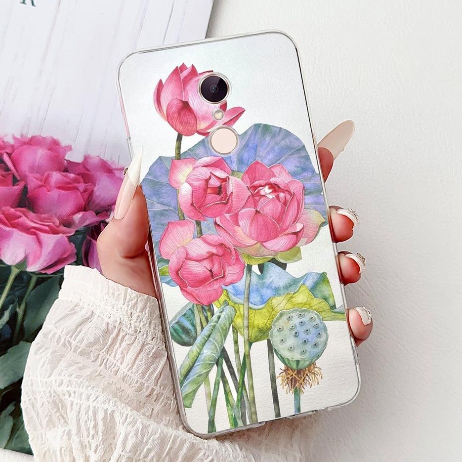 Чехол для Xiaomi Redmi 5 Plus Милый Кот Лев Расписной Чехол Мягкий Силиконовый Чехол для Телефона Для Xiaomi Redmi 5 Redmi5 Plus Задняя Крышка Сумки