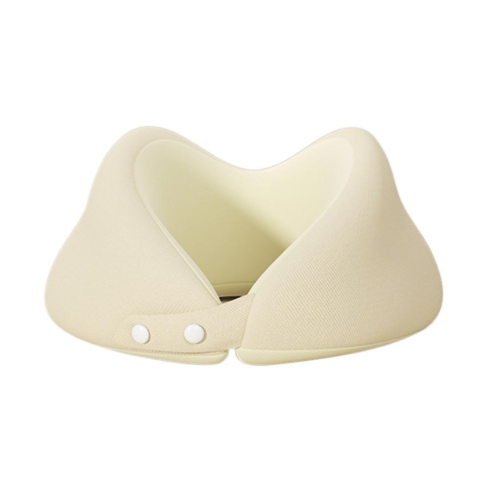 Slow Rebound U-Shaped Neck Pillow Machine-Washable Cover Portable Design Travel Neck Pillow With EVA case Soft Material