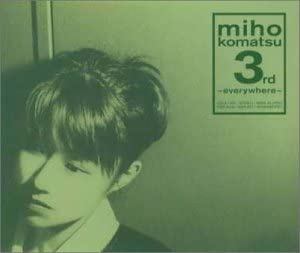CD MIHO KOMATSU - everywhere GZCA1022 Giza Studio 2000 Япония Японский Поп/Рок Б/у