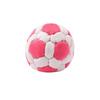 Soft Handmade Footbag Sacks Soccer Design Colorful Crochet Footbag Handmade Knitted Bean Bag for Playground Activities
