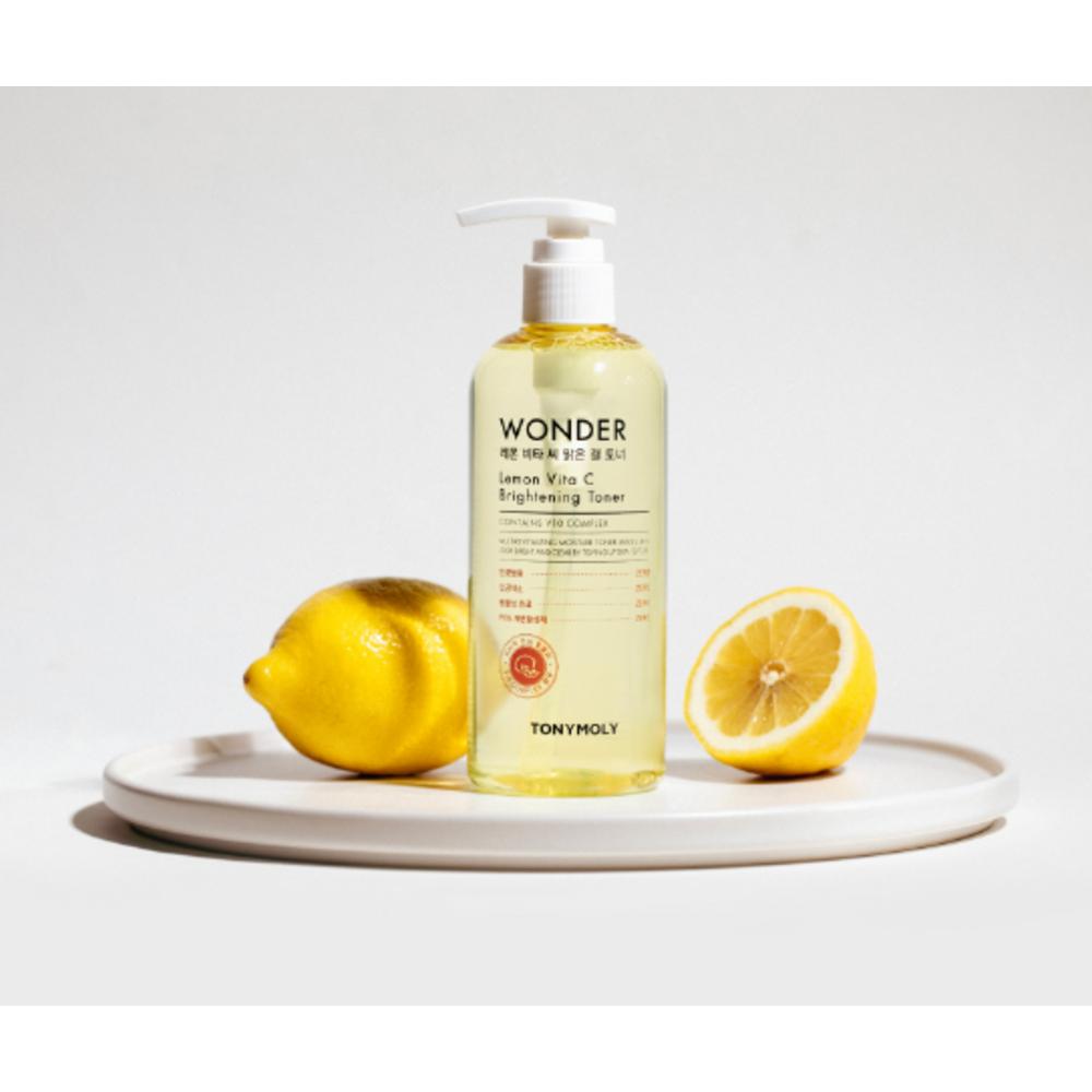 Tony Moly Wonder Lemon Vita C Очищающий тоник, 300 мл