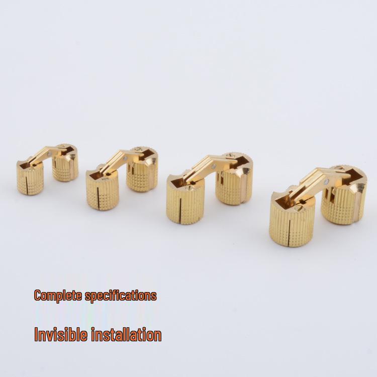 Скрытая петля из чистой меди для складных дверей и шкатулок