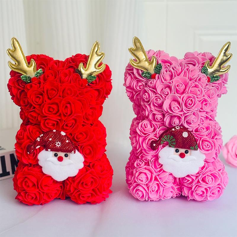 Handmade DIY Preserved Rose Bear: Creative Valentine's & Birthday Gift