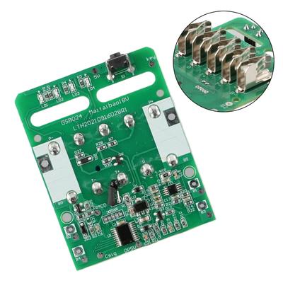 Плата защиты от перезаряда PCB для 18-вольтового литиевого аккумулятора, плата защиты стойки, модуль Li-ion аккумулятора для двигателя дрели
