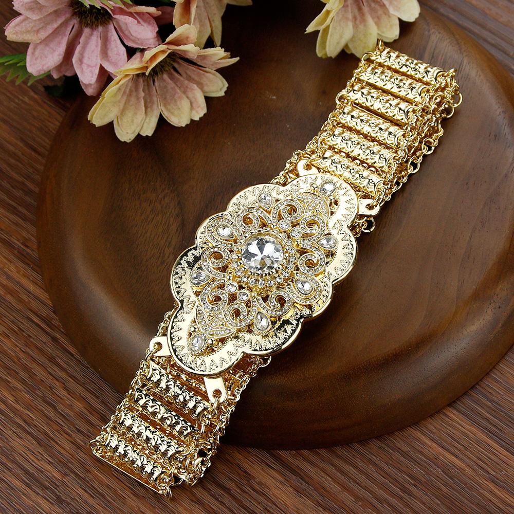 Gold Bridal Belt Metal Waist Chain Ethnic Wedding Jewelry