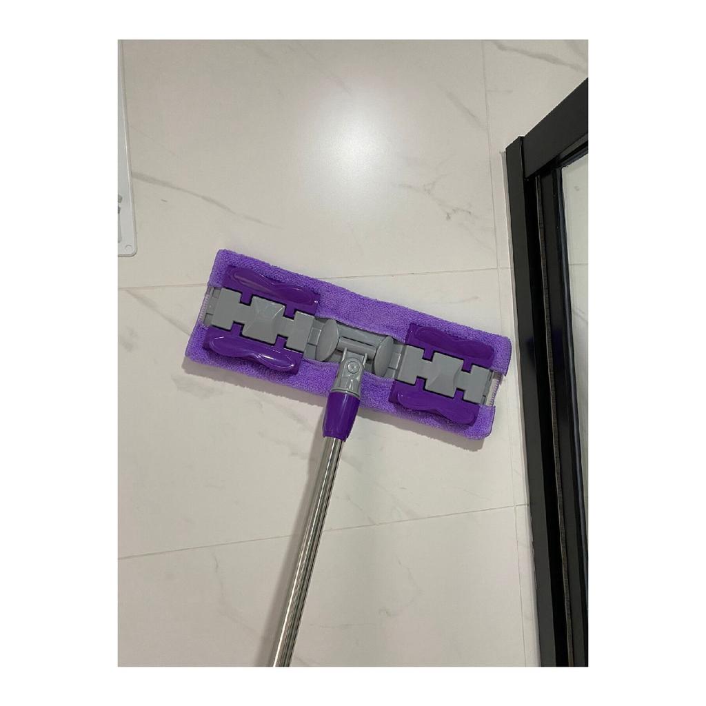 (с 1 запасной салфеткой в подарок) Швабра для пола, плитка, настенная поверхность, чистка, микрофибровая швабра с защелкой
